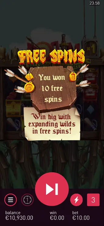 Robin Sherwood Marauders - Mobile Bonus