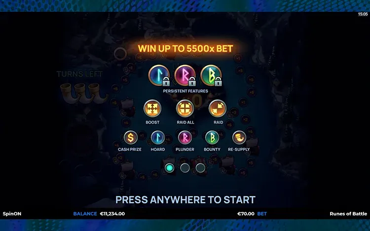 Runes of Battle - The Trail Bonus Game