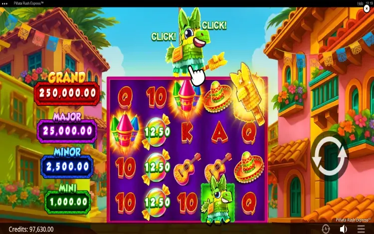 Pinata Rush Express - Rush Express Feature