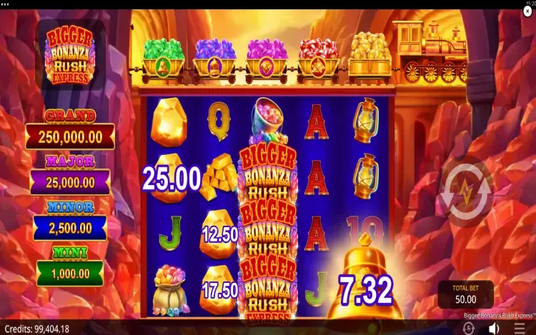 Bigger Bonanza Rush Express - Rush Express Feature