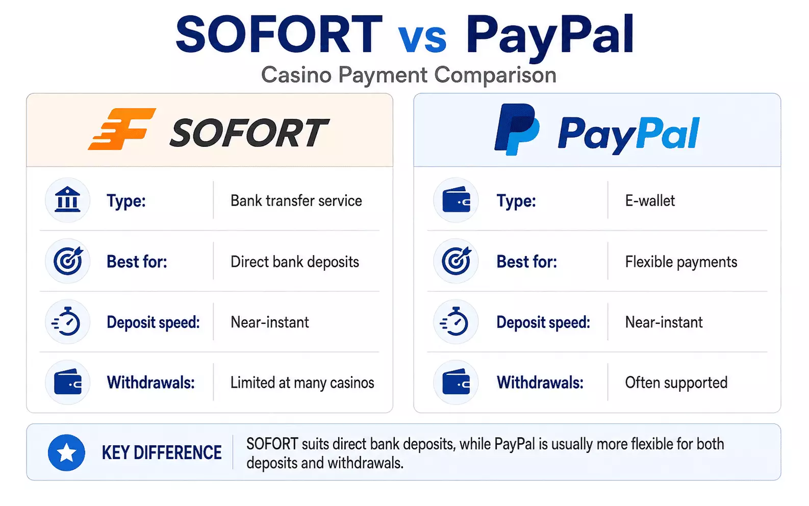 SOFORT vs PayPal