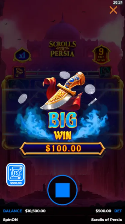 Scrolls of Persia - Mobile Simple Win