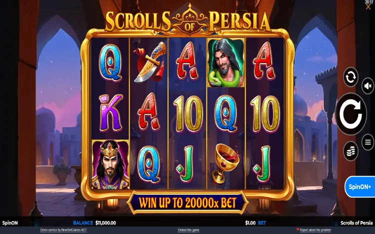 Scrolls of Persia - RTP and Wagering