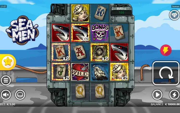 Seamen RTP and Wagering