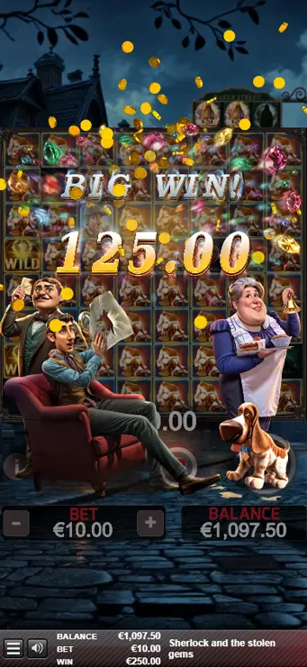 Sherlock and the Stolen Gems - Mobile Win