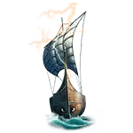 Age of the Gods: God of Storms FireBlaze - Ship Wild Symbol