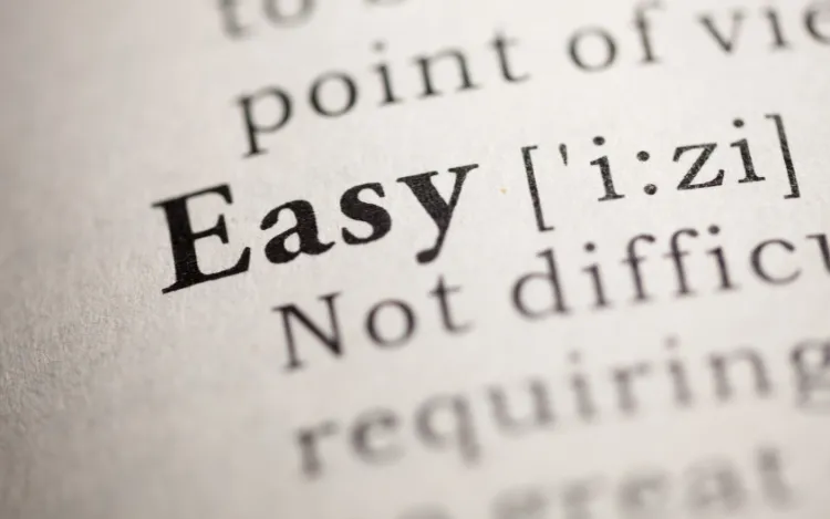 Simple Rules Make It Easy to Learn