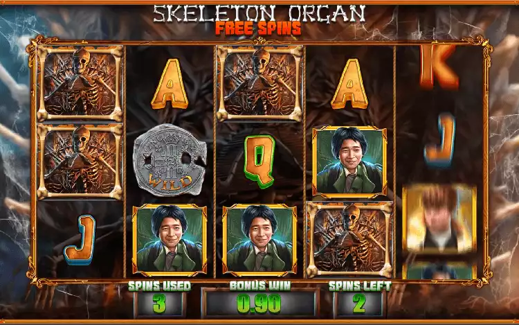 Skeleton Organ Free Spins
