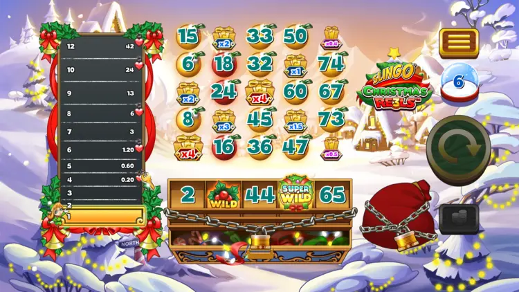 Slingo Christmas Reels Super Wild