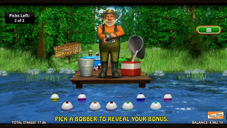 Slingo Fishing Bob Bobber Bonus