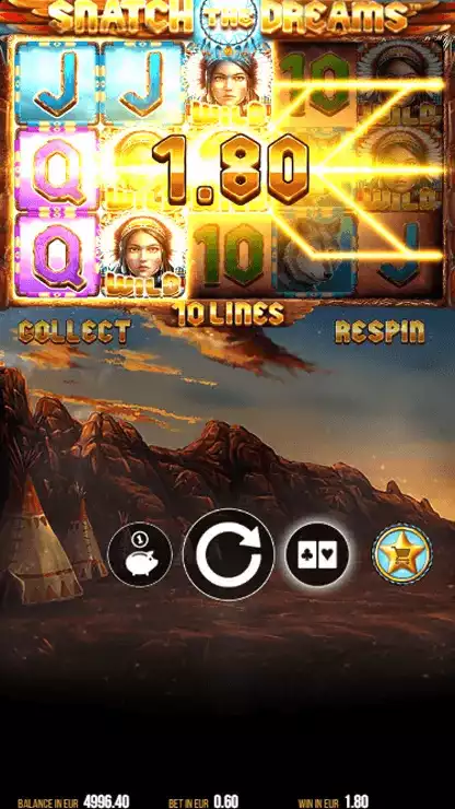Snatch The Dreams Mobile Features - Bonus