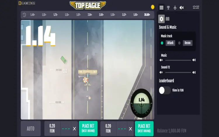Top Eagle - Soundtrack Options