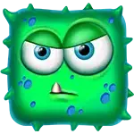 Space Miners - Green Alien Symbol