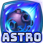 Space Stacks - Blue Fire Asteroid Symbol