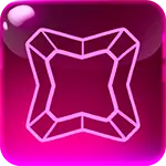 Space Stacks - Pink X Shape Symbol