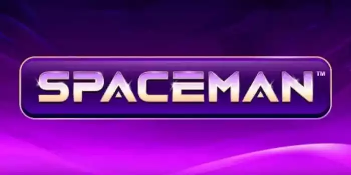 Spaceman game logo slot 