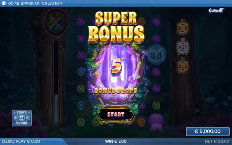 Spark of Creation - Bonus Game