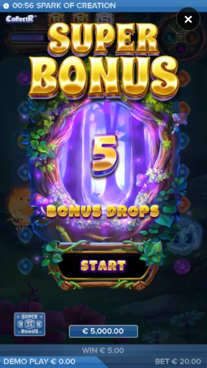 Spark of Creation - Mobile Bonus Game