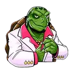 Spice -  White Jacket Turtle Symbol