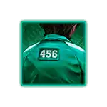Squid Game GGANBU - Player 456 Symbol
