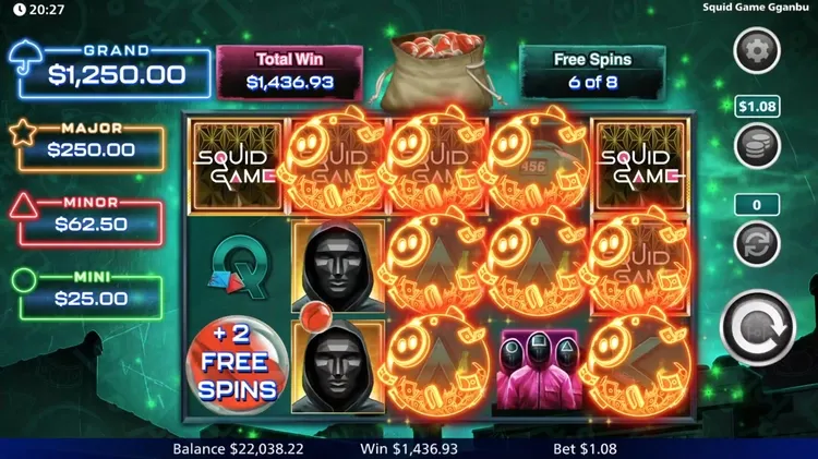 Squid Game Gganbu Free Spin