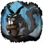 Rabid Randy Dark Tales - Squirrel Symbol