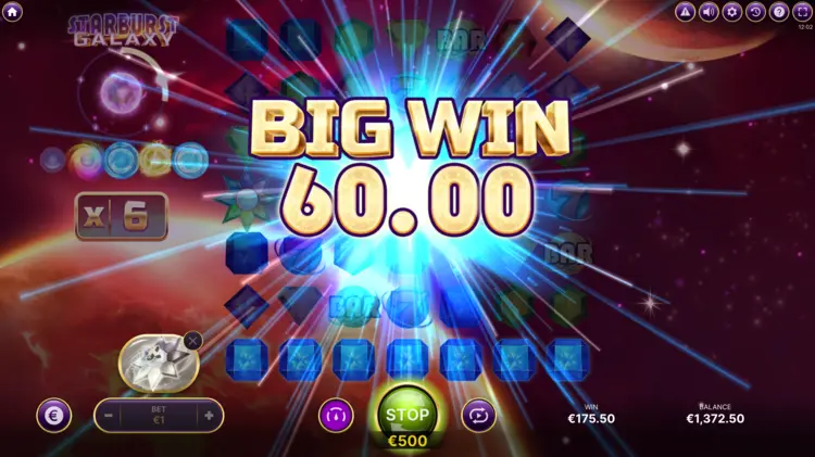 Starburst Galaxy Big Win