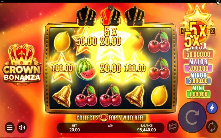 Crown Bonanza - Stars Multiplier Feature