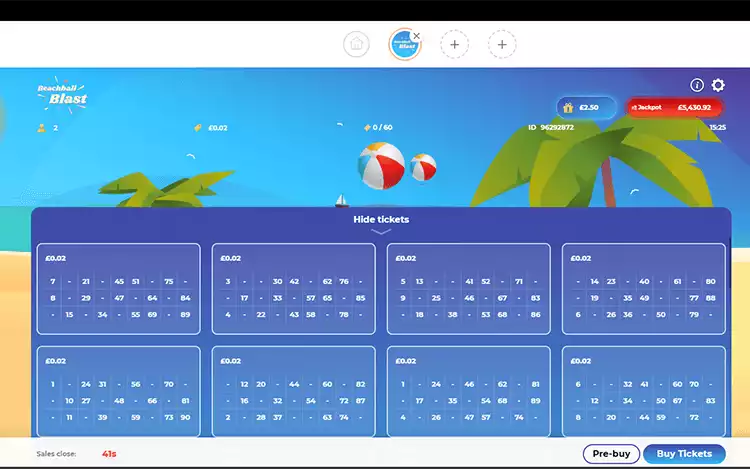 Step 5 Buy Bingo Cards & Start Playing