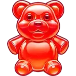 Sugar Rush Super Scatter - Red Gummy Bear Symbol