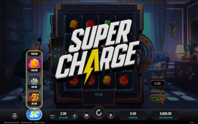 Midnight Marauder ClusterBreaker - Supercharge Feature Buys Feature