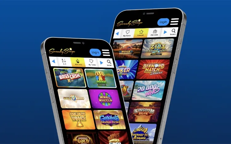Swanky Bingo Mobile Screenshot