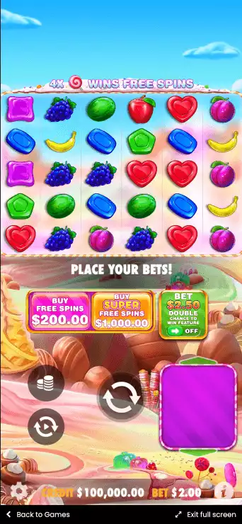 Sweet Bonanza 1000 Basegame