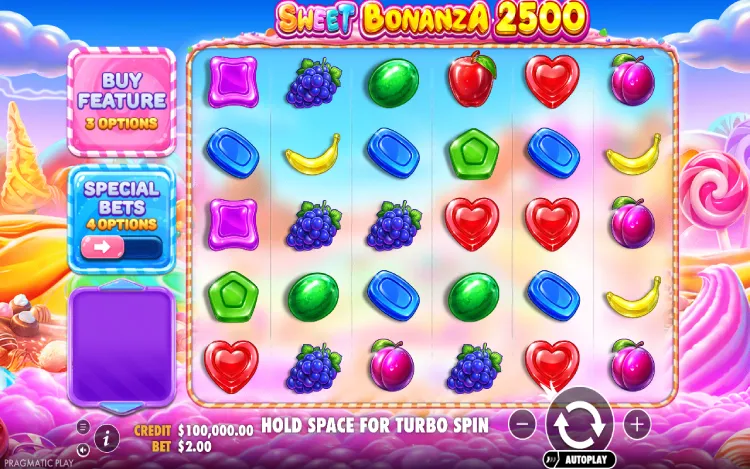 Sweet Bonanza 2500 - RTP and Wagering