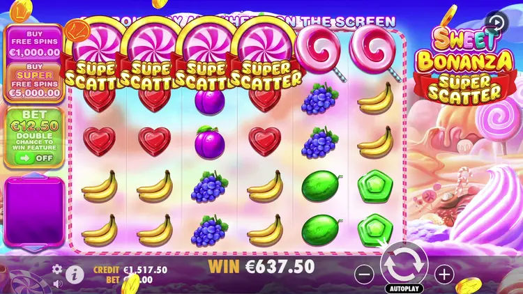 Sweet Bonanza Super Scatter Game Play