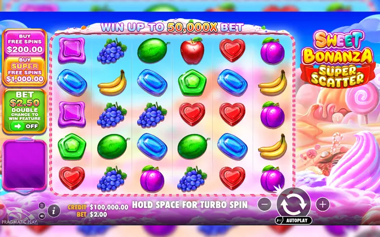 Sweet Bonanza Super Scatter RTP