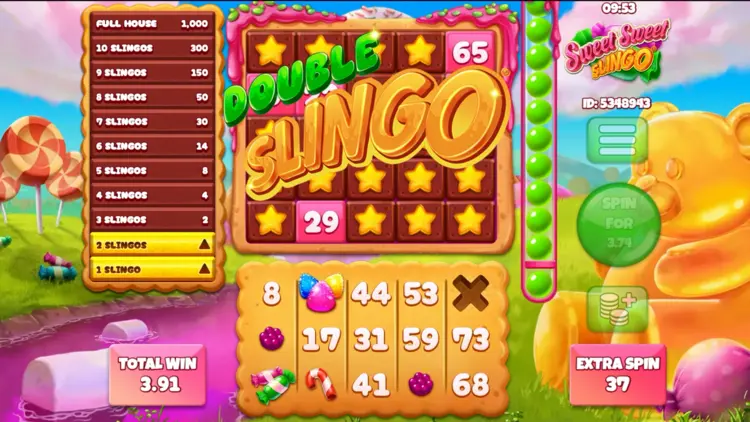 Sweet Sweet Slingo Double Slingo