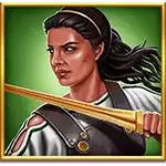 Age of the Gods: God of Storms FireBlaze - Swordswoman Symbol