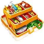 Lucky Bass Mega Cash Collect - Tacklebox Symbol