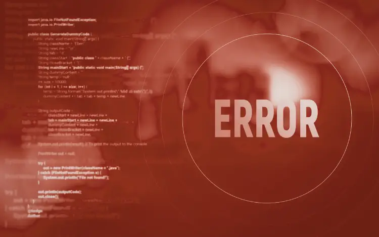 Technical Errors and System Issues