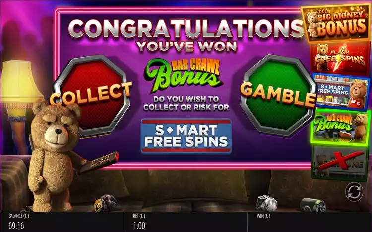 Ted Feature Gamble