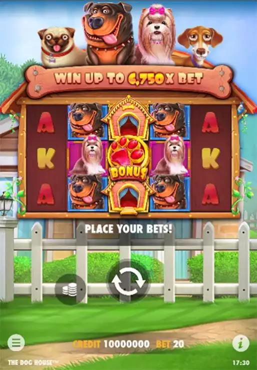 The Dog House mobile bonus