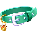 The Dog House - Royal Hunt - Collar with Golden Charm Symbol