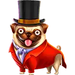 The Dog House - Royal Hunt - Pug in a Top Hat Symbol