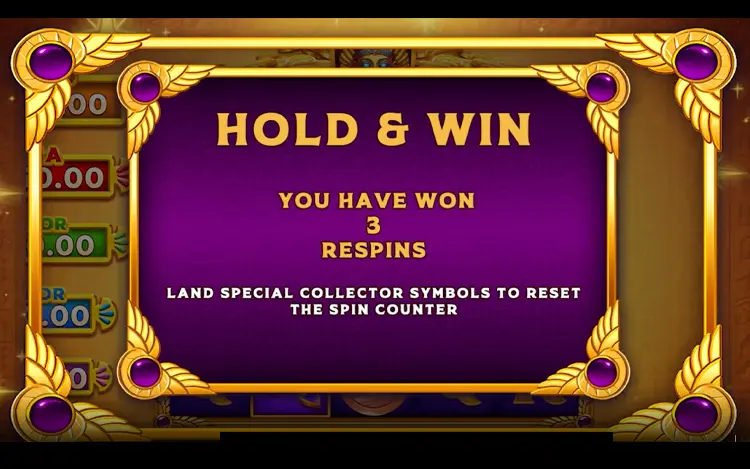 The Golden Mummy Hold and Win - Mobile Bonus