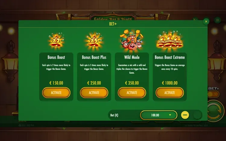 The Golden Pot and Pints - Bet+