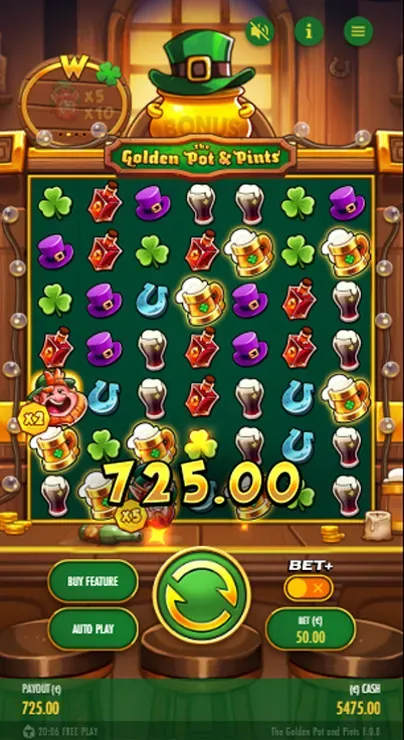 The Golden Pot and Pints - Mobile Simple Win