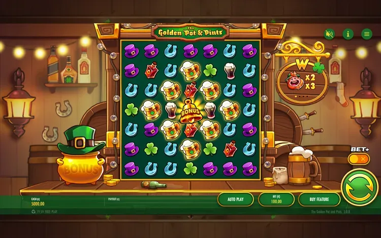 The Golden Pot and Pints - RTP and Wagering