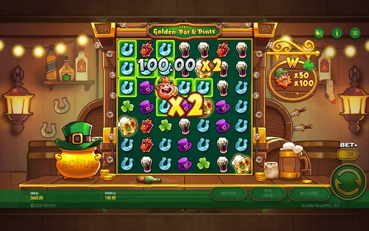The Golden Pot and Pints - Wild Multipliers