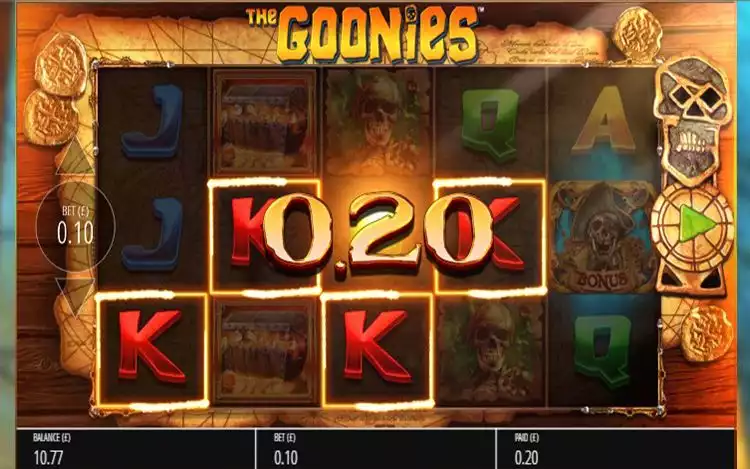 The Goonies Mobile Win